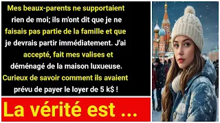 Mes beaux-parents m'ont expulsée de la maison à 5000$ de loyer pour profiter du luxe sans moi, mais