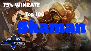 LEGEND ODD SHAMAN TOP 100 TOO FAST FOR META?! | SCHOLOMANCE ACADEMY | HEARTHSTONE