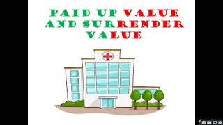 Paid up value and surrender value and it's calculation explain in Hindi