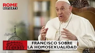 Francisco sobre la homosexualidad: “Todo acto sexual fuera del matrimonio es pecado”