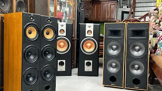 Báo Giá Hàng Khủng Klipsch 5.5, B&W 604, HPM 60, Kenwood 999Z,Ar2ax bánh bò,JBL S312,Pioneer V50F..