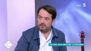 Culture, Restauration : le désarroi - C à Vous - 15/10/2020