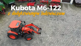 Kubota M6-122 z dedykowanym ładowaczem | Rolmech