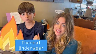 #HEROBIKER Thermal Underwear Boys Ultra Soft Fleece