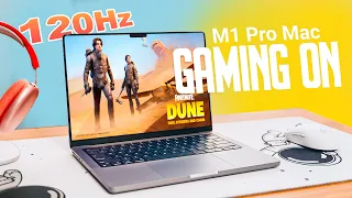 120Hz Gaming on NEW M1 Pro MacBook - Is It Possible? (Fortnite, CS:GO, Minecraft, LOL)