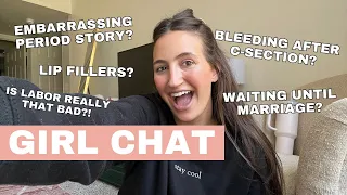 GIRL CHAT GRWM: answering all your girl questions!!