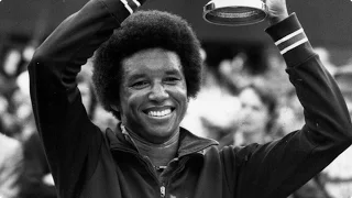 Arthur Ashe speaking at UCLA 11/19/1981