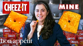 Pastry Chef Attempts to Make Gourmet Cheez-Its | Gourmet Makes | Bon Appétit