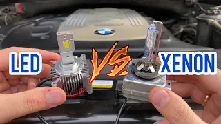 Led VS Xenon 🚘 D1S Led вместо Ксенона | LED Canbus D1S, D2S, D3S, D4S, D5S, D8S, 35W