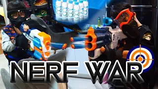 Nerf War: Brother Vs Brother EP1: 8Plus water น้ำขวดเดียวถึงกับต้องยิงกัน