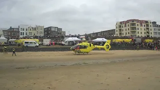 Rescue Vlissingen na demo vertrekt de Life Liner weer  15 08 2018