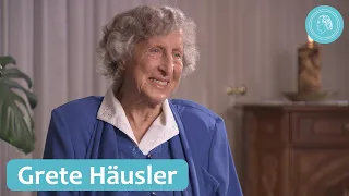 For the 100th birthday - healing report by Grete Häusler (1922-2007)