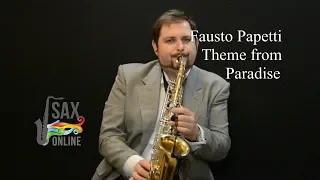 Fausto Papetti   Theme from paradise Volkovich vers.