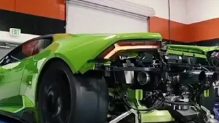 LAMBORGHINI SOUNDS V10 V12 HURACAN + AVENTADOR SOUND MAX REVS BANGS AND FLAMES