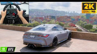 BMW M4 G82 (1000HP) | Forza Horizon 5 | Logitech g29 gameplay