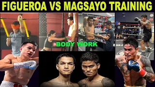 Brandon Figueroa vs Mark Magsayo Training Highlights| Figueroa Panalo kay Magsayo Full Fight