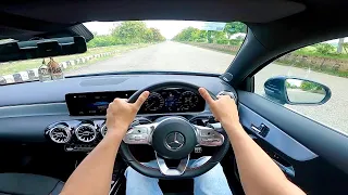 70 Lakh 💵 me LORD ALTO wali Quality 😅 Mercedes AMG A35 Test Drive Impressions