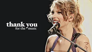 taylor swift | thank you for the music