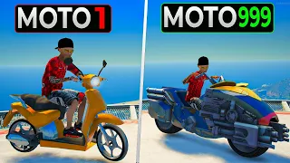 TRANSFORMEI MOTOS NORMAIS EM MOTOS SUPER RARAS no GTA 5