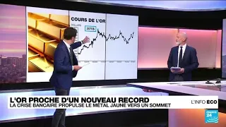 La crise bancaire provoque une nouvelle ruée vers l'or • FRANCE 24