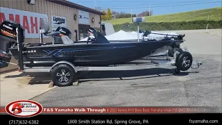 2023 Xpress H18 Bass Boat, Yamaha Vmax 115 SHO, Minn Kota Ultrex, F & S Yamaha Hanover, PA