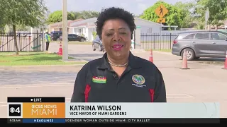 Miami Gardens vice mayor talks about city's hurricane supplies giveaway