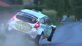 Ypres Rally Belgium limits and crashes .