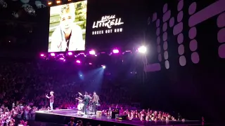 Baylee Littrell opening for Backstreet Boys DNA Tour, 9/7/2019, Kansas City, Sprint Center