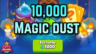 I spent 10,000 MAGIC DUST - Rush Royale