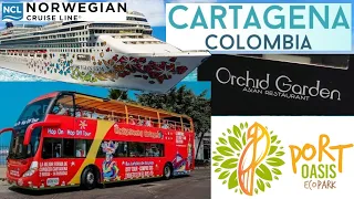 Day 5 Cartagena Colombia on NCL Norwegian Gem Cruise to Panama Canal : Hop-On Hop-Off Bus de Indias