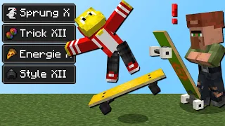 Skateboard fahren in Minecraft! (13 coole Tricks)