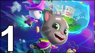 Talking Tom Time Rush - Gameplay Walkthrough Part 1 level-1 - (iOS, Android)