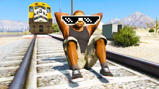 GTA 5 FUNNY/CRAZY MOMENTS #23 - GTA 5 Funny Fails