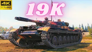 T-100 LT 💥 19K Spot Damage - World of Tanks Replays ( Ворлд оф Танкс ,вот реплеи )