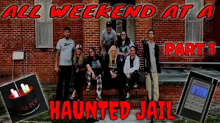 Weekend In A Very Haunted Jail (Pt 1)            #paranormalinvestigation #hauntedjail #ghosts #evp