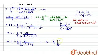 Evaluate: int_0^(pi//2)(xsinxcosx)/(sin^4x+cos^4x)dx | 12 | DEFINITE INTEGRALS | MATHS | RD SHAR...