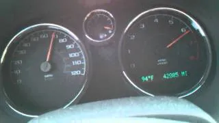 2007 Cobalt LS 0-100 mph