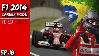 F1 2014 Career Mode | Ferrari | The Ultimate Driver S3 E18 - Brazilian GP