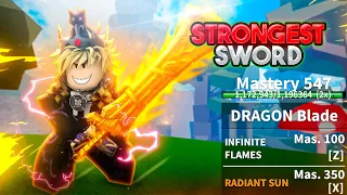 Destroying All Blox Fruits Players With The STRONGEST Swords!