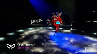 Queen Of Hearts Performs "La Vie En Rose" By Èdith Piaf | Masked Singer | S6 E5