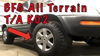 Cutting fenders and installing big knobby tires on the RAV4 (episode 8)