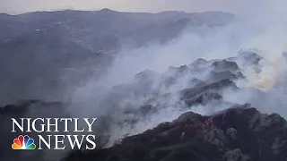 New Concerns Over Toxic Smoke As California Wildfire Death Toll Rises | NBC Nightly News