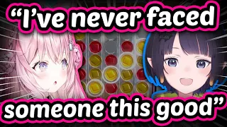 (NO CUTS) Ina Absolutely Dominates Koyori In Connect 4 【ENG Sub Hololive】