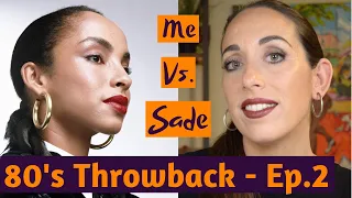 80's THROWBACK EP.02 | Recreating Sade's Makeup look | 80's transformation makeup tutorial