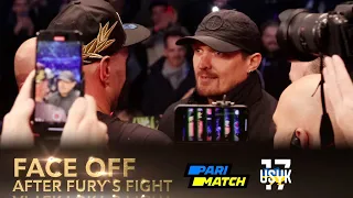 WILL THERE BE A FIGHT? USYK MET FURY | INTERVIEW