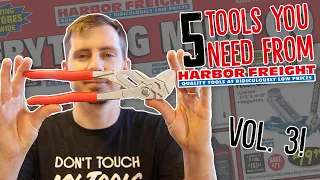 5 Woodworking Tools You Need From Harbor Freight Vol. 3