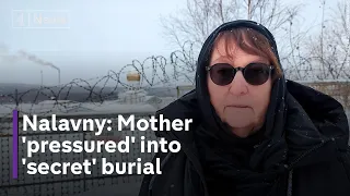 Navalny: Mother shown body - says pressured to agree to 'secret' funeral