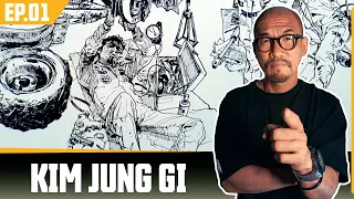 KIM JUNG GI - O Desenhista mais incrível de nosso tempo! Conheça sua história.