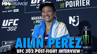 Ailin Perez Calls Out Kayla Harrison After Win: 'I Got Some Big Ovaries' | UFC 302