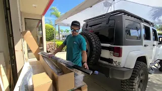 How to Install Jeep Roof Racks - No Drill Installation Antidote Outdoors Jeep Wrangler Platform Rack